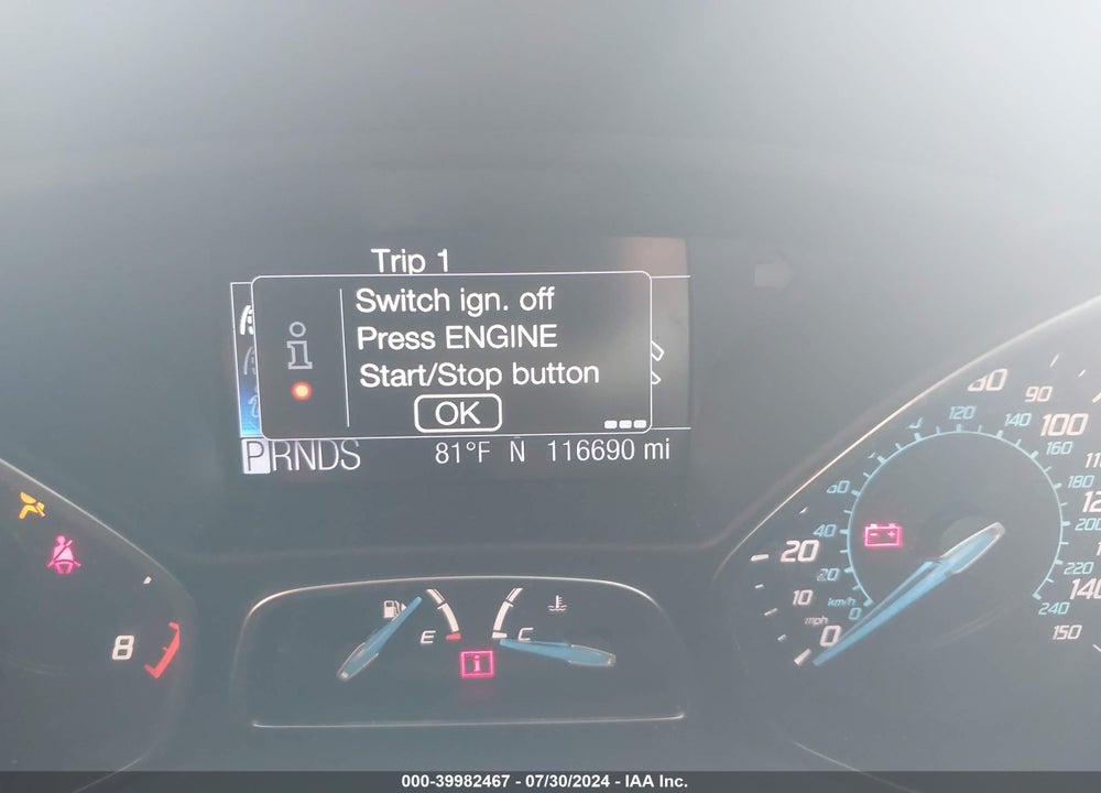 2012 FORD FOCUS TITANIUM VIN: 1FAHP3N2XCL477103