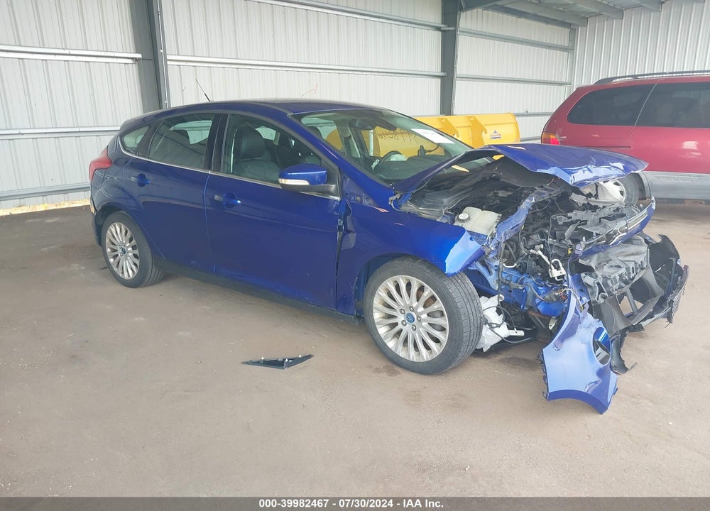 2012 FORD FOCUS TITANIUM VIN: 1FAHP3N2XCL477103
