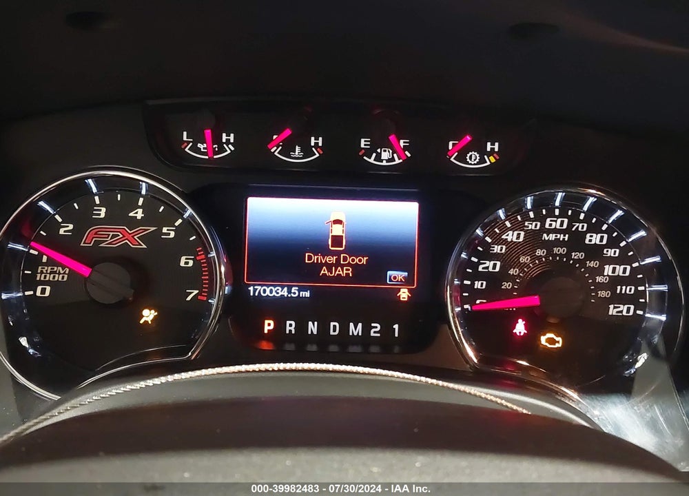 2013 FORD F-150 FX4 VIN: 1FTFW1ET9DKD41361