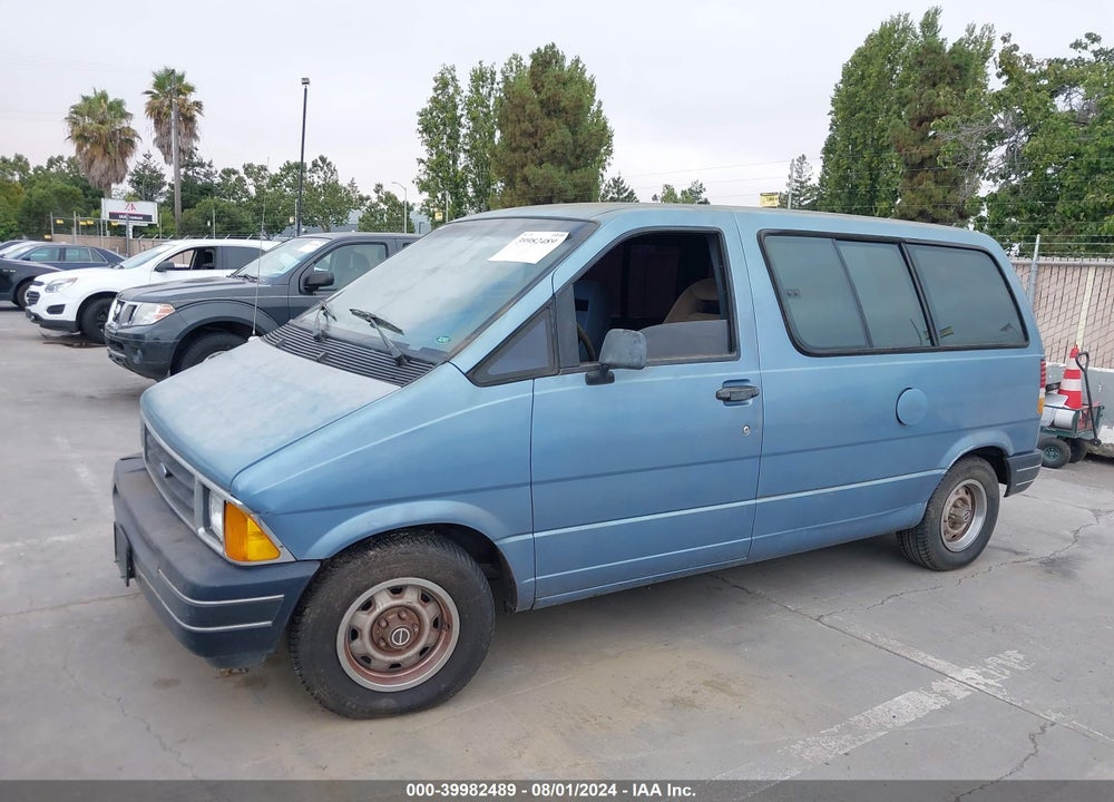 1991 FORD AEROSTAR VIN: 1FMCA11UXMZA52685