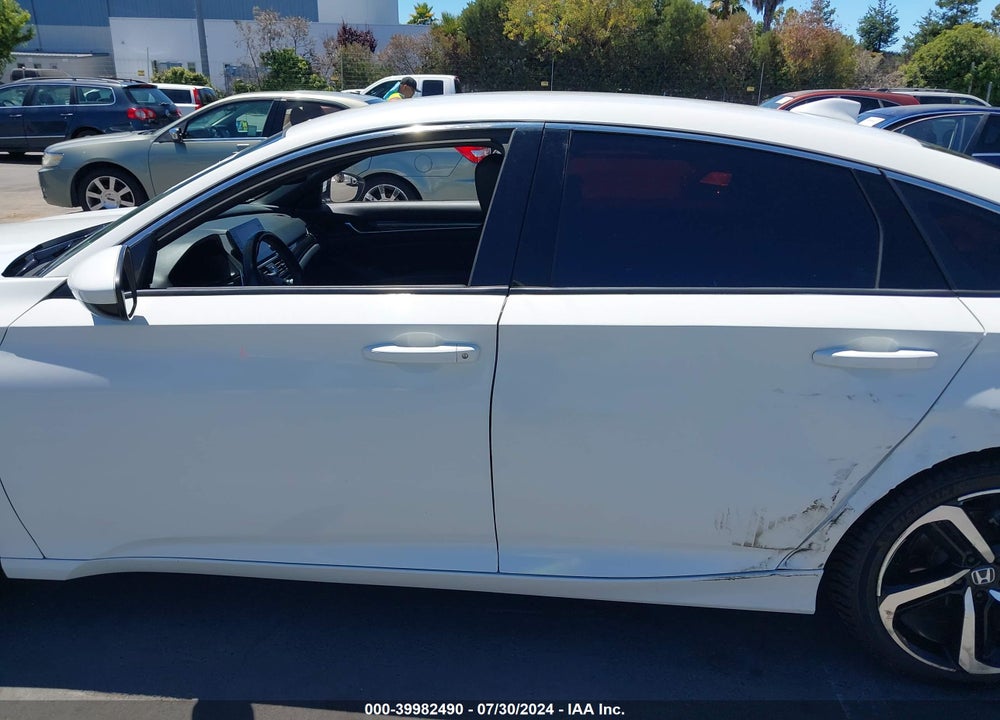 2018 HONDA ACCORD SPORT VIN: 1HGCV1F32JA226835