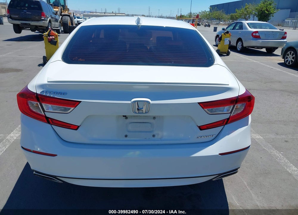 2018 HONDA ACCORD SPORT VIN: 1HGCV1F32JA226835
