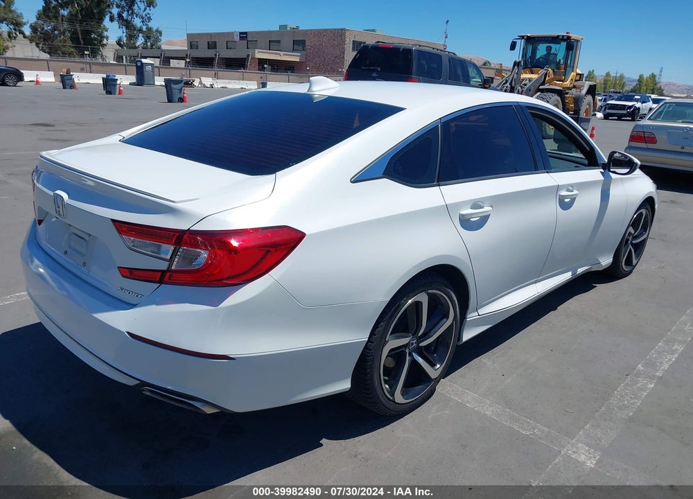 2018 HONDA ACCORD SPORT VIN: 1HGCV1F32JA226835