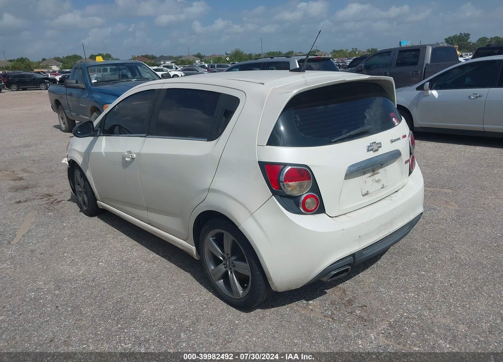 2014 CHEVROLET SONIC RS AUTO VIN: 1G1JG6SB0E4135781