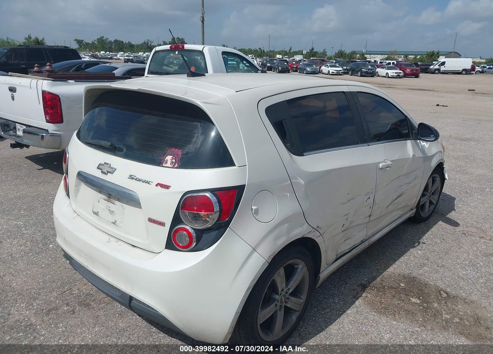 2014 CHEVROLET SONIC RS AUTO VIN: 1G1JG6SB0E4135781