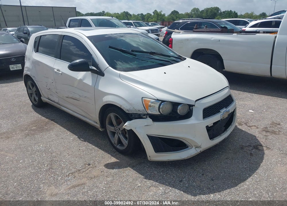 2014 CHEVROLET SONIC RS AUTO VIN: 1G1JG6SB0E4135781