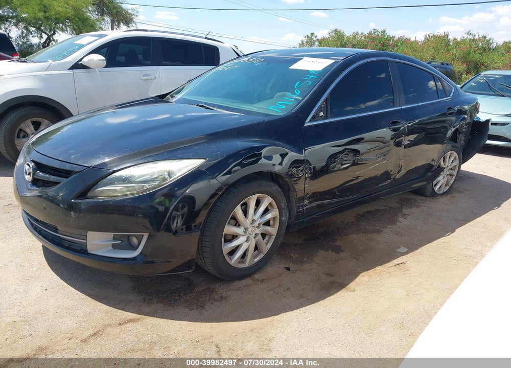 2012 MAZDA 6 I TOURING VIN: 1YVHZ8DHXC5M16548