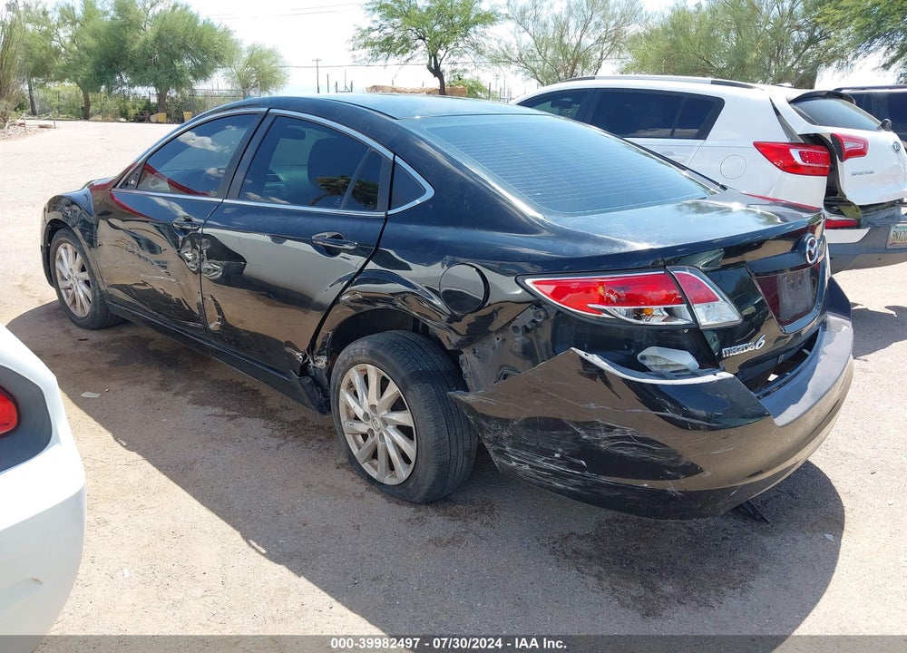 2012 MAZDA 6 I TOURING VIN: 1YVHZ8DHXC5M16548