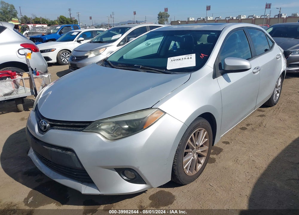 2014 TOYOTA COROLLA LE PREMIUM VIN: 5YFBURHEXEP008363