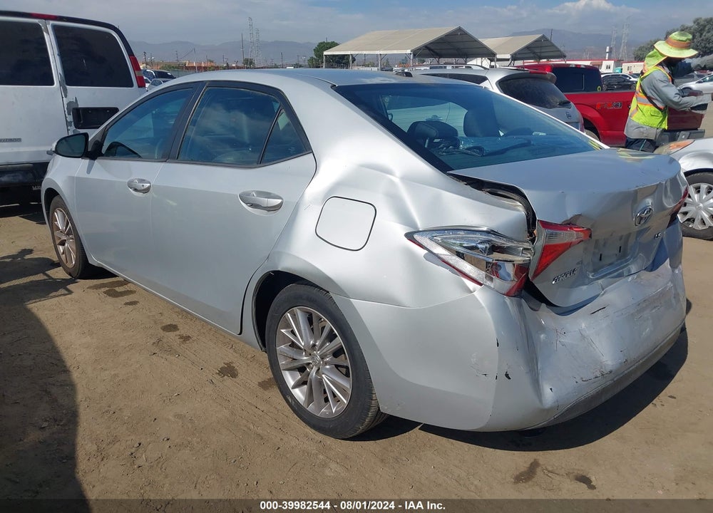 2014 TOYOTA COROLLA LE PREMIUM VIN: 5YFBURHEXEP008363