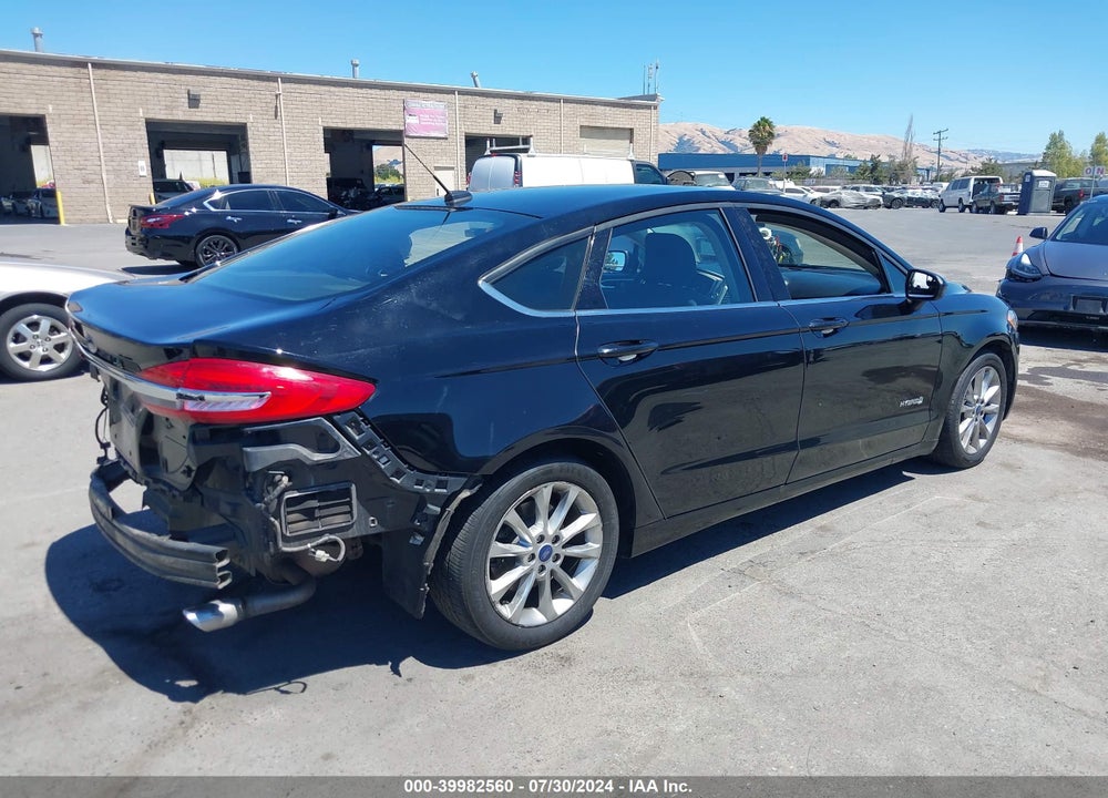 2017 FORD FUSION HYBRID SE VIN: 3FA6P0LU9HR233820