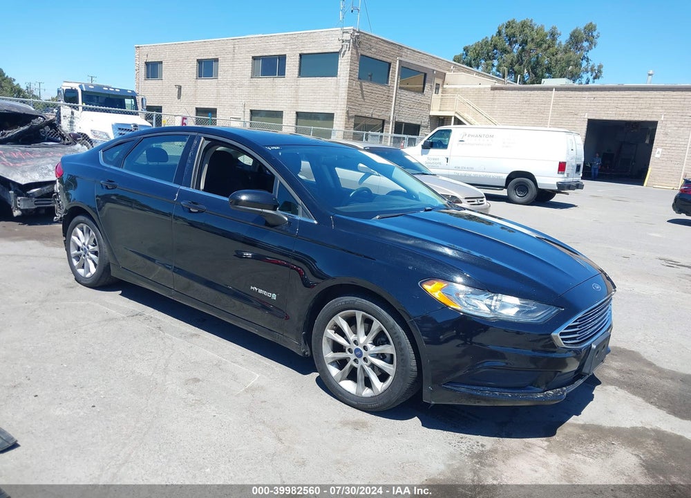 2017 FORD FUSION HYBRID SE VIN: 3FA6P0LU9HR233820