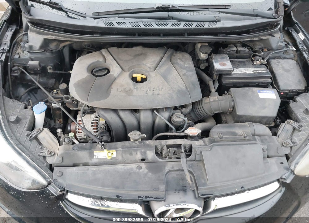 2011 HYUNDAI ELANTRA LIMITED (ULSAN PLANT) VIN: KMHDH4AE7BU116900