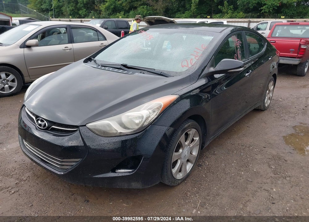 2011 HYUNDAI ELANTRA LIMITED (ULSAN PLANT) VIN: KMHDH4AE7BU116900