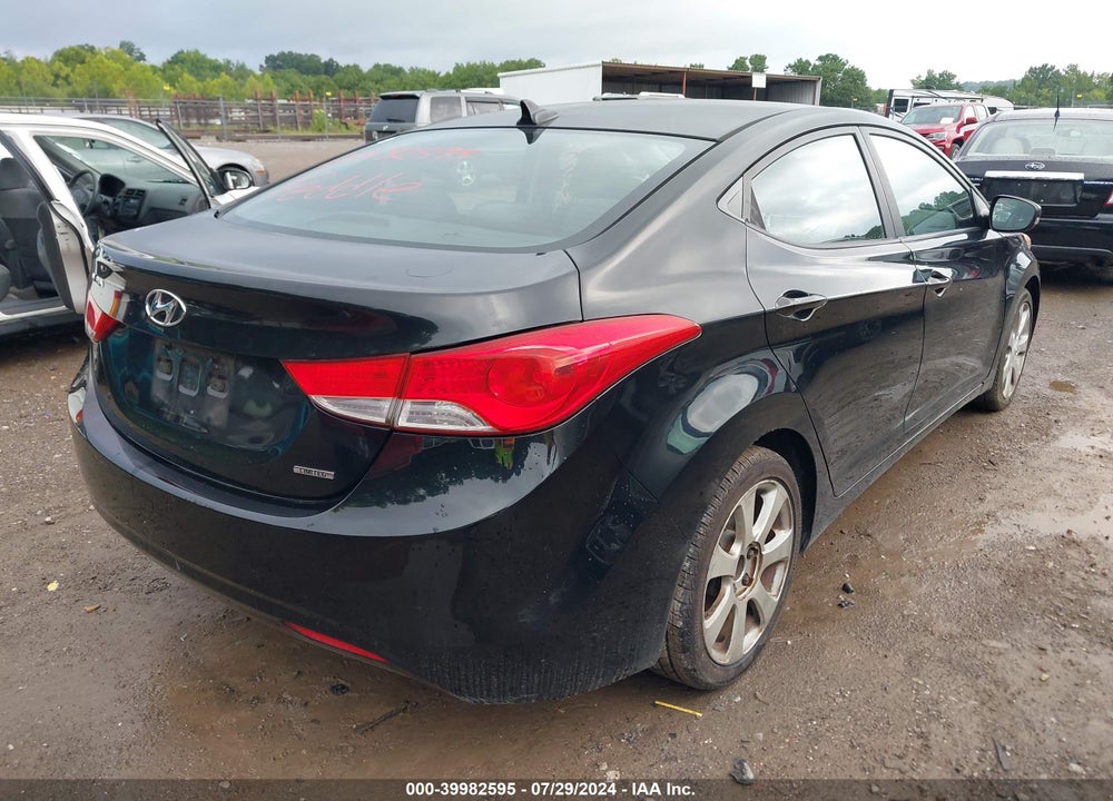 2011 HYUNDAI ELANTRA LIMITED (ULSAN PLANT) VIN: KMHDH4AE7BU116900
