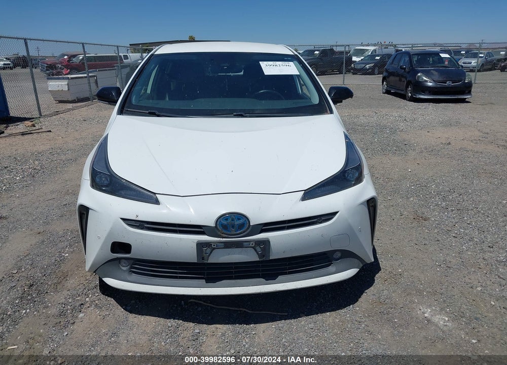 2022 TOYOTA PRIUS NIGHTSHADE EDITION VIN: JTDKAMFU6N3160980
