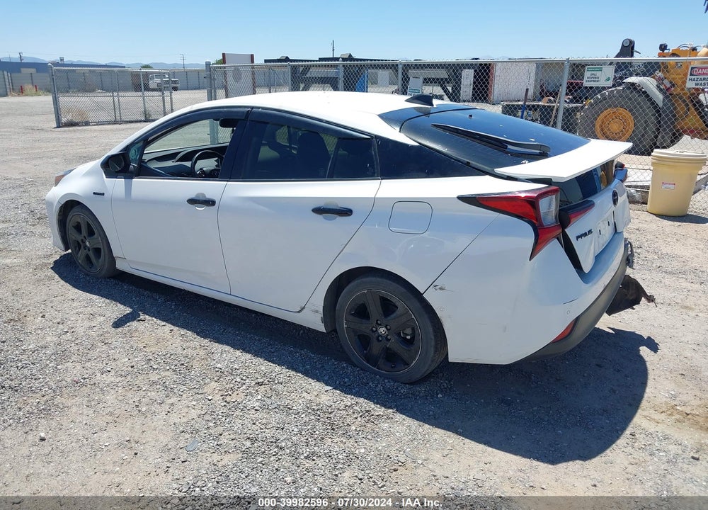 2022 TOYOTA PRIUS NIGHTSHADE EDITION VIN: JTDKAMFU6N3160980