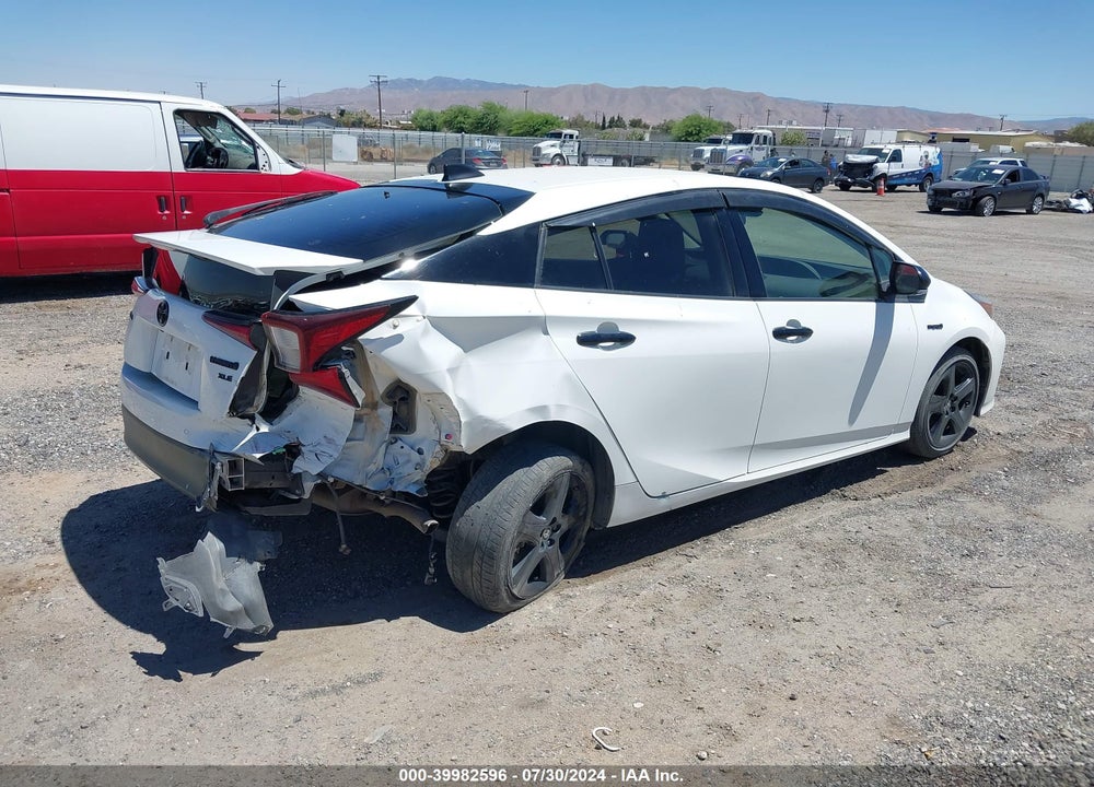2022 TOYOTA PRIUS NIGHTSHADE EDITION VIN: JTDKAMFU6N3160980