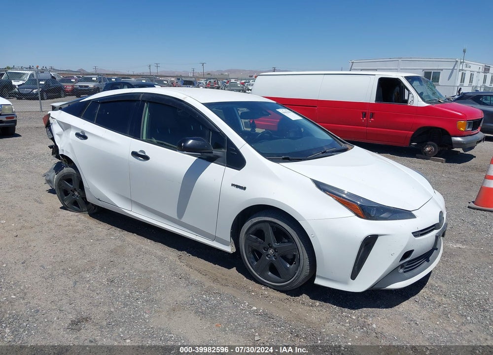 2022 TOYOTA PRIUS NIGHTSHADE EDITION VIN: JTDKAMFU6N3160980
