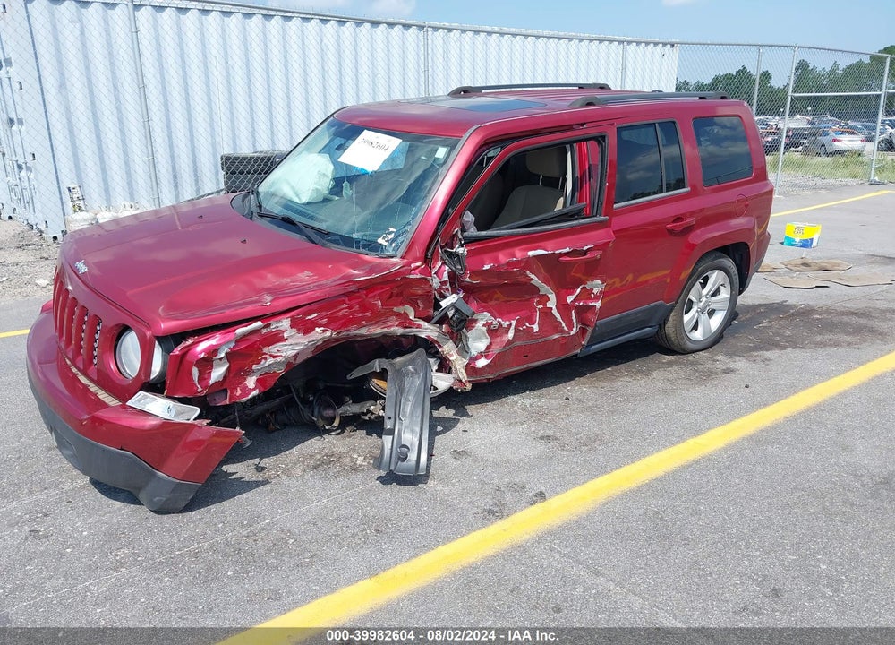 2015 JEEP PATRIOT LATITUDE VIN: 1C4NJPFB9FD247426