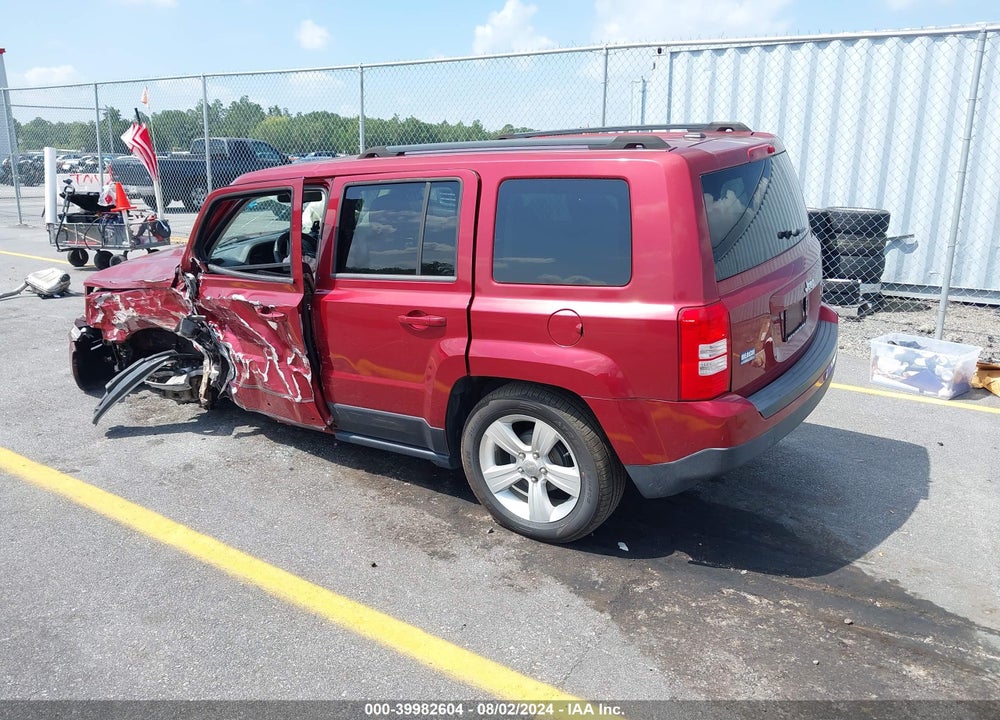 2015 JEEP PATRIOT LATITUDE VIN: 1C4NJPFB9FD247426