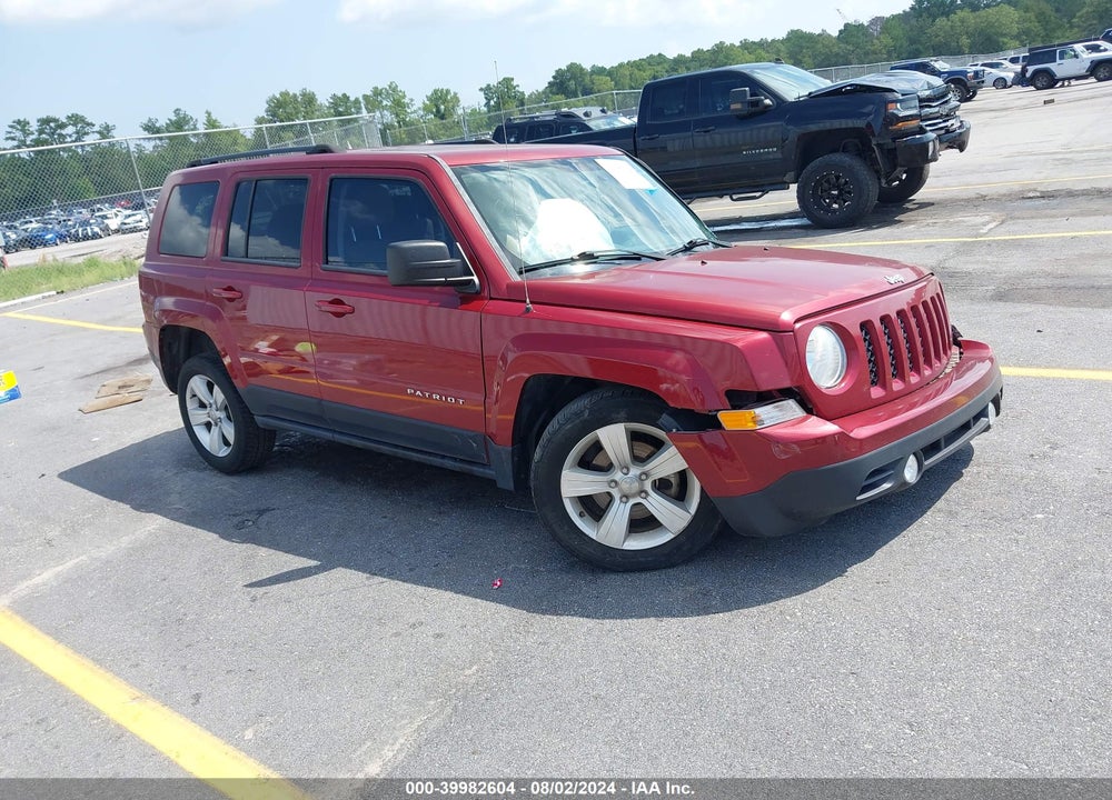 2015 JEEP PATRIOT LATITUDE VIN: 1C4NJPFB9FD247426