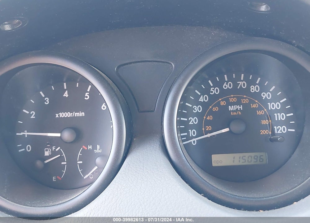 2005 CHEVROLET AVEO LS VIN: KL1TD52615B377827