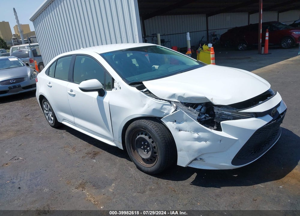 2022 TOYOTA COROLLA LE VIN: JTDEPMAE2N3031968