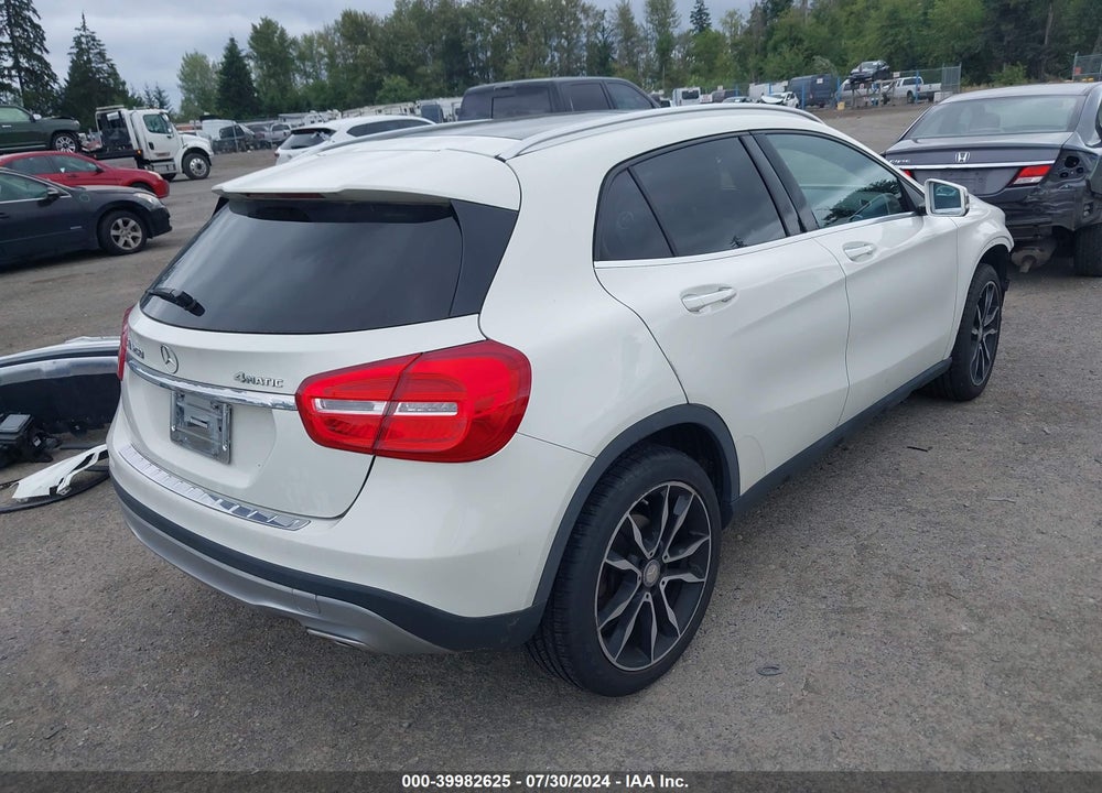 2017 MERCEDES-BENZ GLA 250 4MATIC VIN: WDCTG4GB8HJ285697