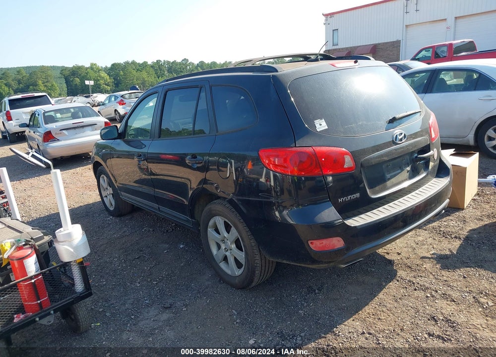 2007 HYUNDAI SANTA FE LIMITED/SE VIN: 5NMSH13EX7H088807