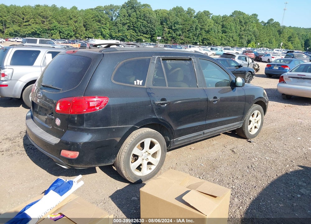 2007 HYUNDAI SANTA FE LIMITED/SE VIN: 5NMSH13EX7H088807