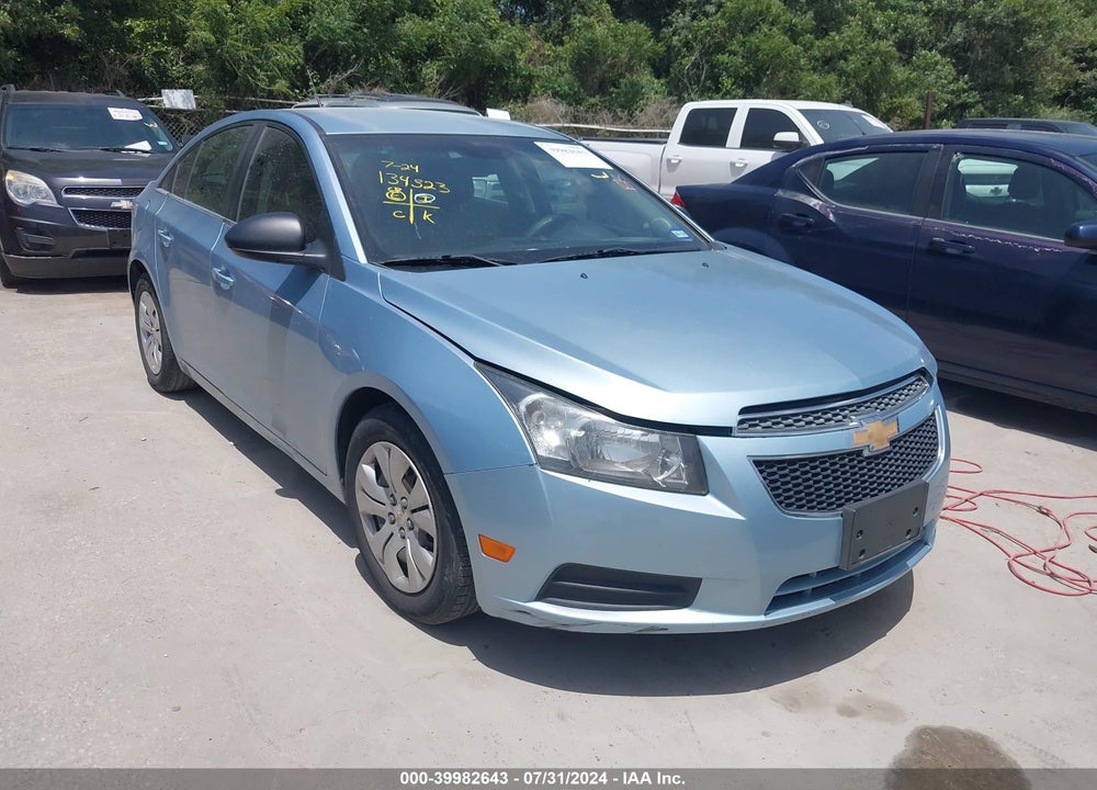 2012 CHEVROLET CRUZE LS VIN: 1G1PC5SH9C7134323