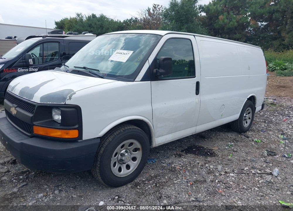 2012 CHEVROLET EXPRESS 1500 WORK VAN VIN: 1GCSGAFXXC1156513