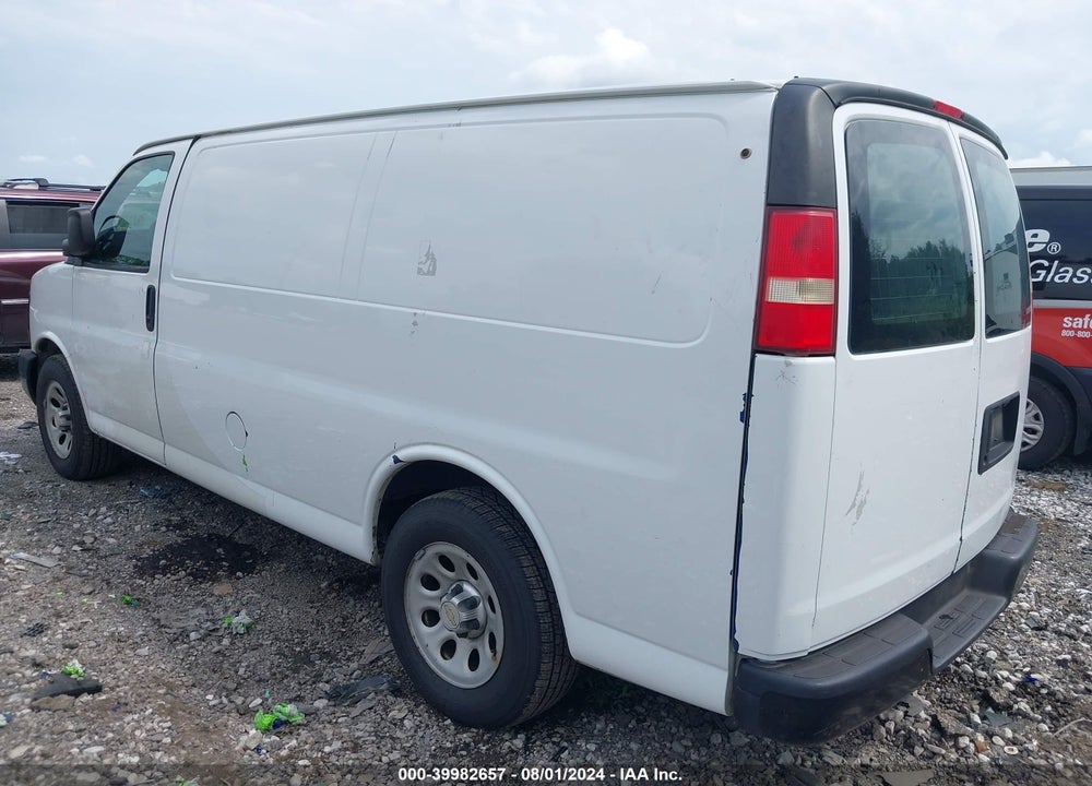 2012 CHEVROLET EXPRESS 1500 WORK VAN VIN: 1GCSGAFXXC1156513