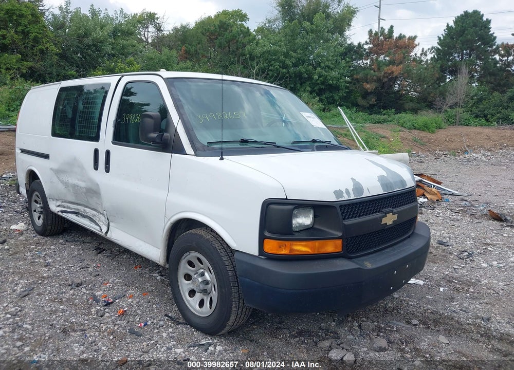 2012 CHEVROLET EXPRESS 1500 WORK VAN VIN: 1GCSGAFXXC1156513