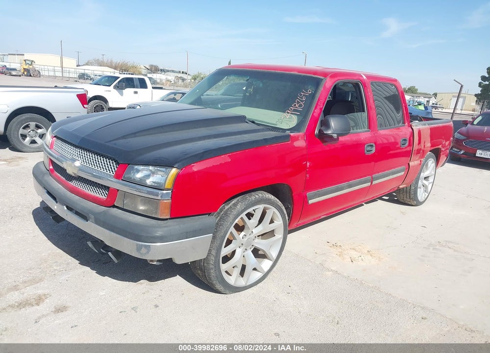 2005 CHEVROLET SILVERADO 1500 LS VIN: 2GCEC13T551310939