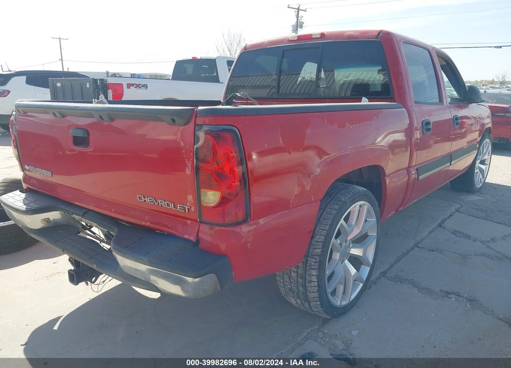 2005 CHEVROLET SILVERADO 1500 LS VIN: 2GCEC13T551310939