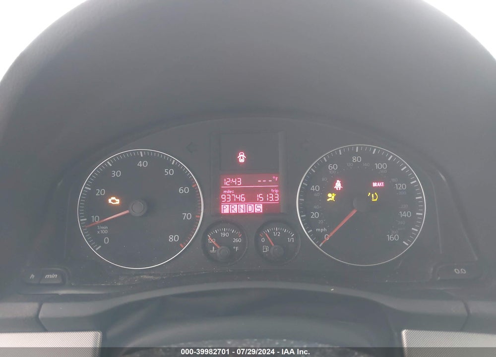 2007 VOLKSWAGEN JETTA WOLFSBURG EDITION VIN: 3VWEF71K67M187018