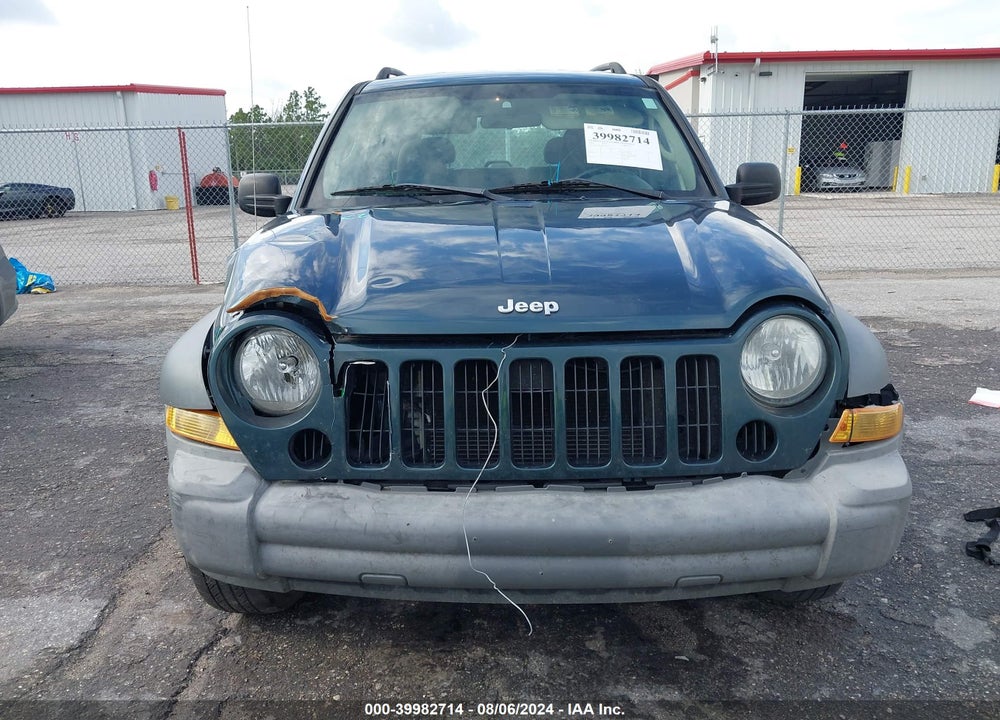 2005 JEEP LIBERTY SPORT VIN: 1J4GL48K65W703037