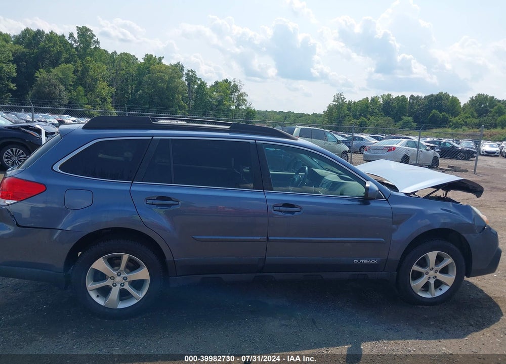 2014 SUBARU OUTBACK 2.5I LIMITED VIN: 4S4BRBLC7E3310941
