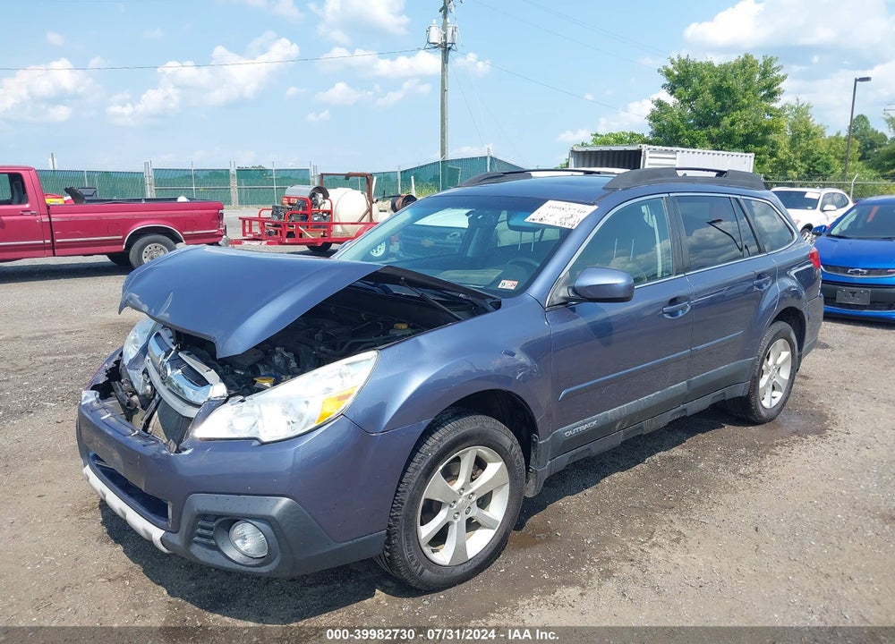 2014 SUBARU OUTBACK 2.5I LIMITED VIN: 4S4BRBLC7E3310941