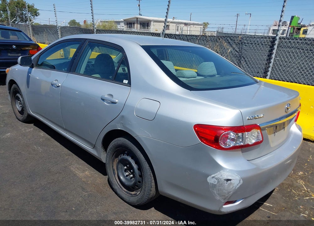 2012 TOYOTA COROLLA LE VIN: 5YFBU4EE3CP050152
