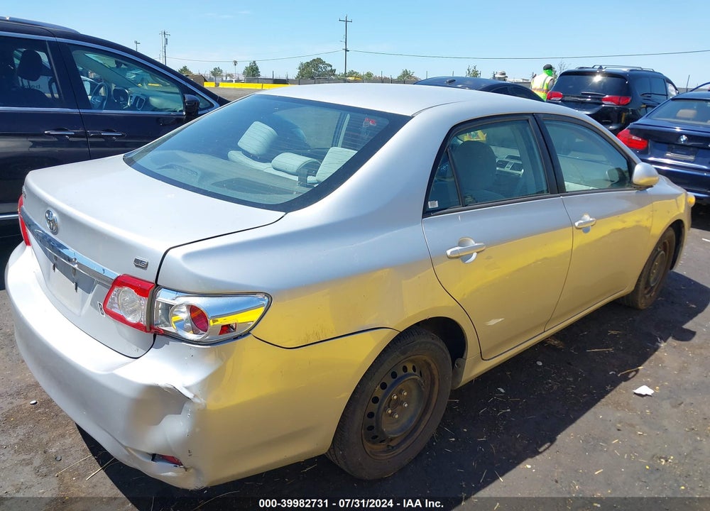 2012 TOYOTA COROLLA LE VIN: 5YFBU4EE3CP050152