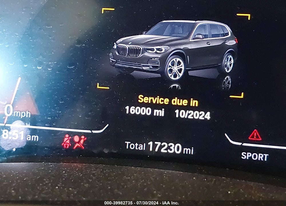 2022 BMW X5 XDRIVE40I VIN: 5UXCR6C05N9K13755