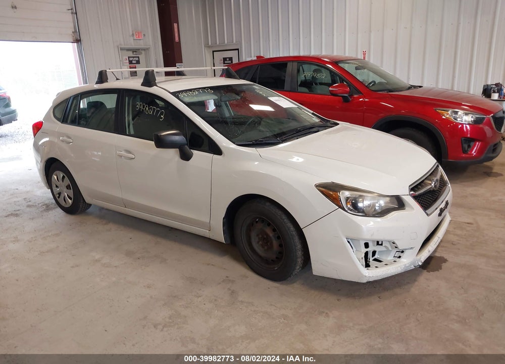 2015 SUBARU IMPREZA 2.0I VIN: JF1GPAA63FH280564