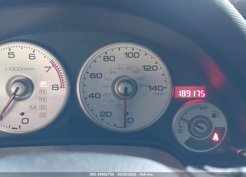 2002 ACURA RSX VIN: JH4DC54852C042802