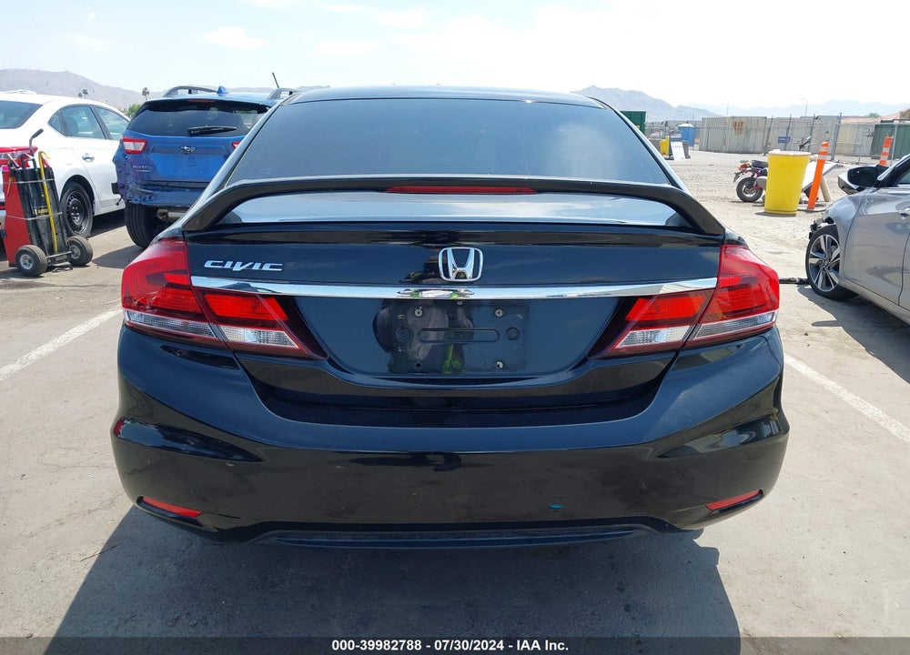 2013 HONDA CIVIC LX VIN: 19XFB2F50DE089326
