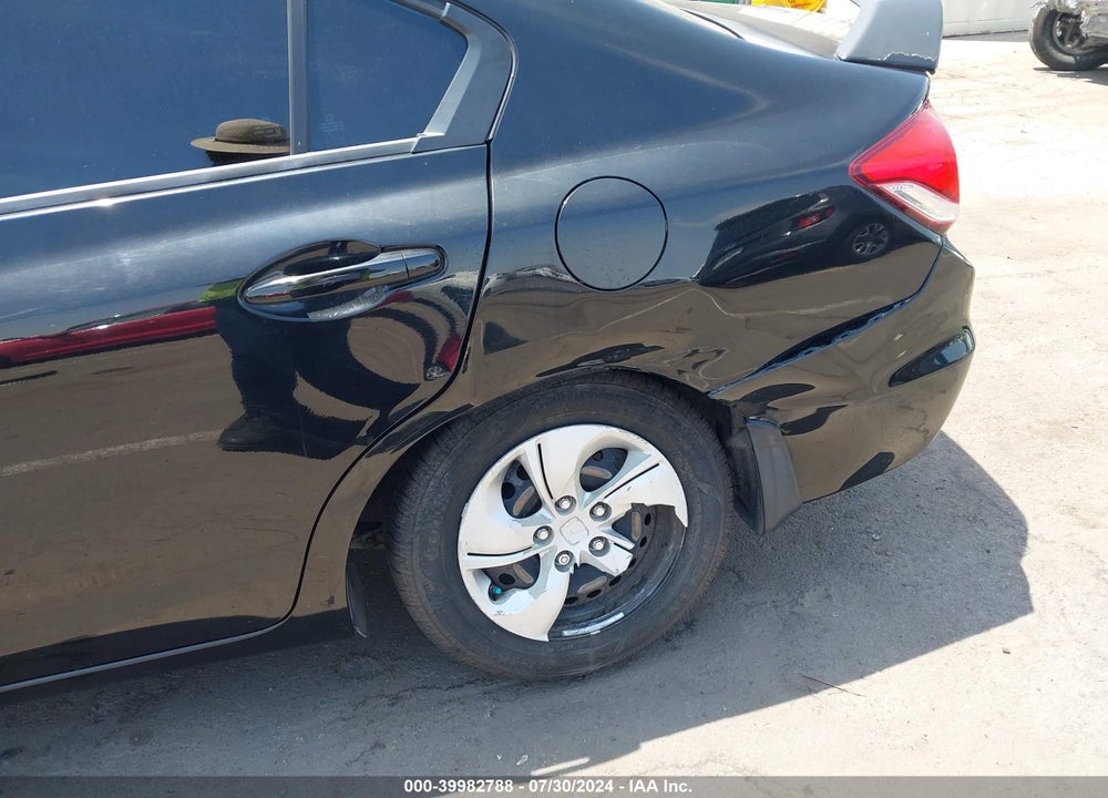 2013 HONDA CIVIC LX VIN: 19XFB2F50DE089326