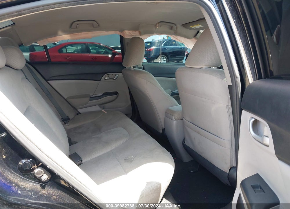 2013 HONDA CIVIC LX VIN: 19XFB2F50DE089326