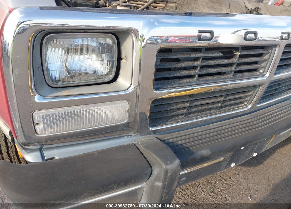 1991 DODGE D-SERIES D200/D250 VIN: 1B7KE26C1MS360041